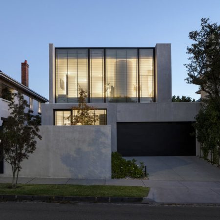 Casa Minimalista em Melbourne por Davidov Partners Architects