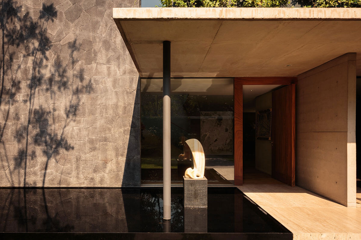 Casa Moderna na Cidade do México por José Juan Rivera Rio