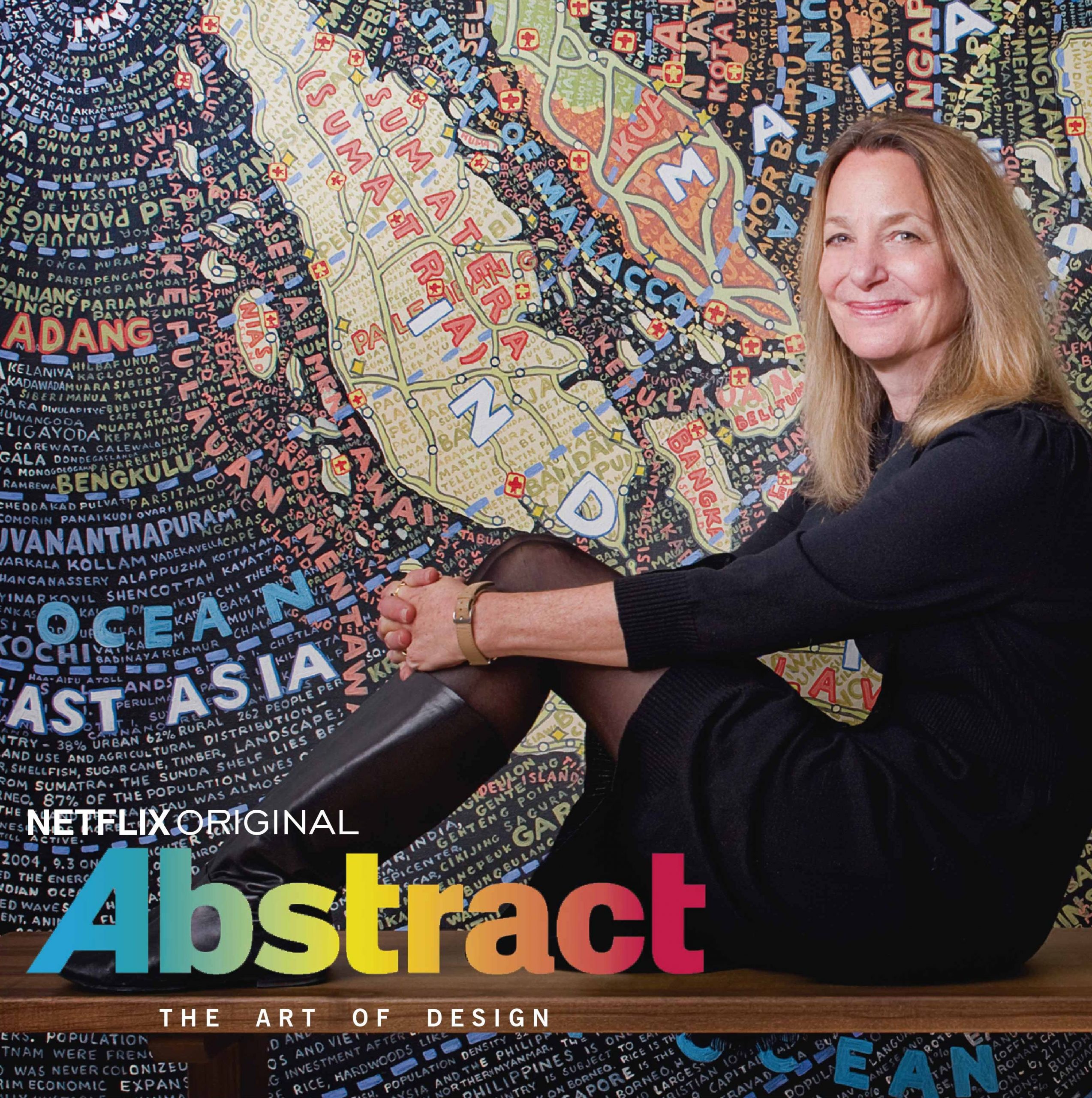 Abstract The Art of Design por Netflix a designer gráfica Paula Scher