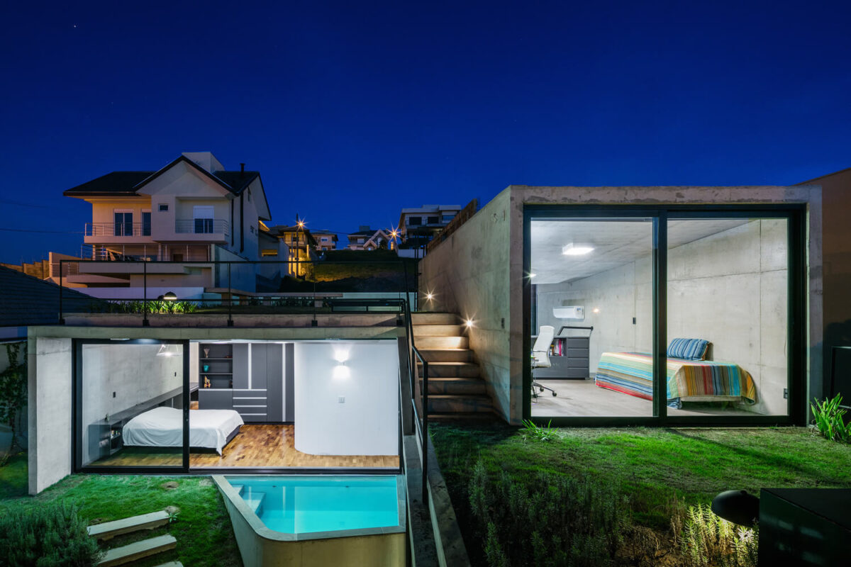 Casa Moderna em São José dos Campos por Obra Arquitetos 012 Cobertura Terraço