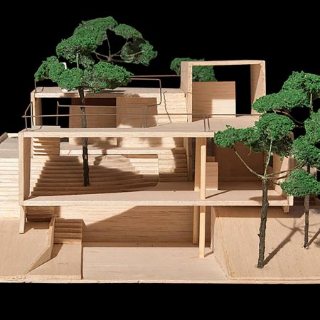 Casa Moderna em São José dos Campos por Obra Arquitetos 016 Maquete