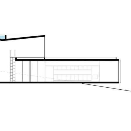 Casa Moderna em São José dos Campos por Obra Arquitetos 023 Corte aa