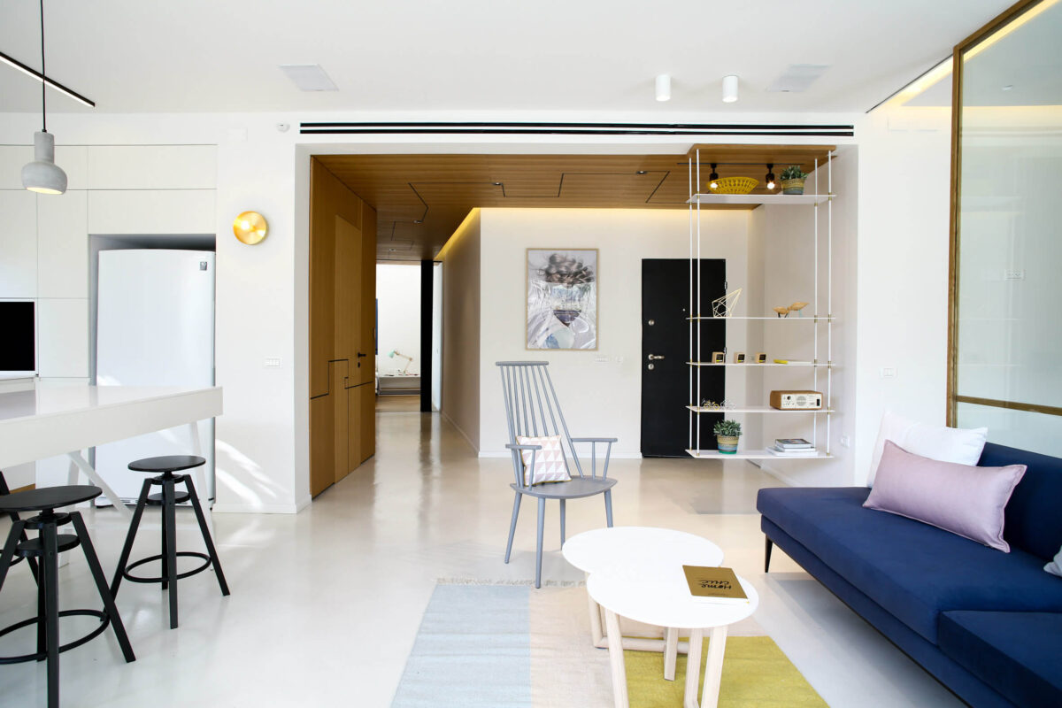 Apartamento de 1950 ganha reforma e ambientes integrados - Sala Integrada