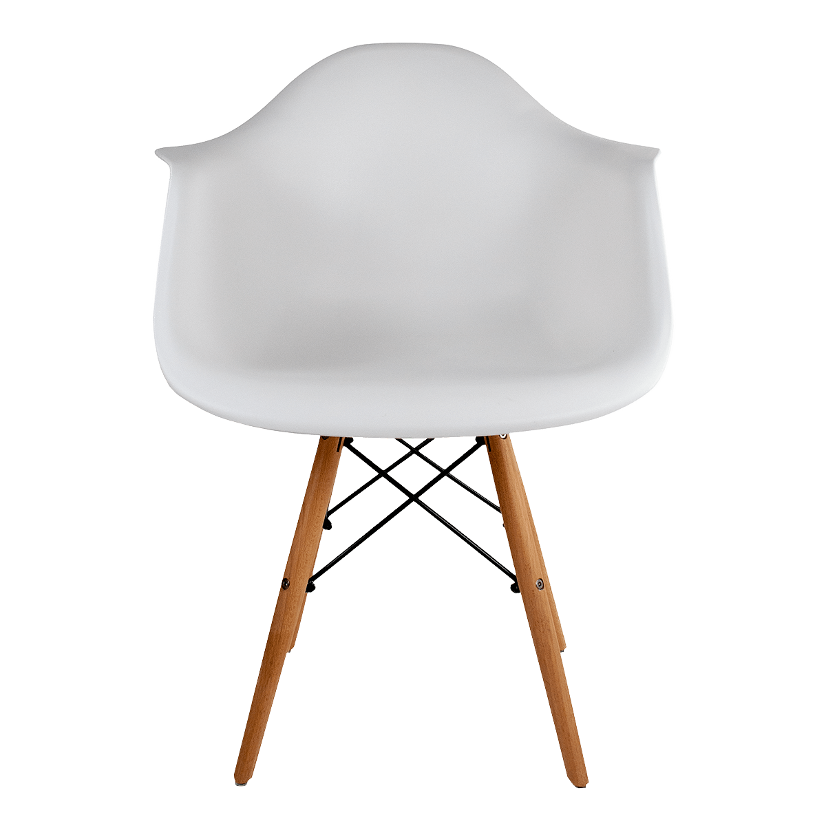 Cadeira Eames DAW Plastic Chair - Branca