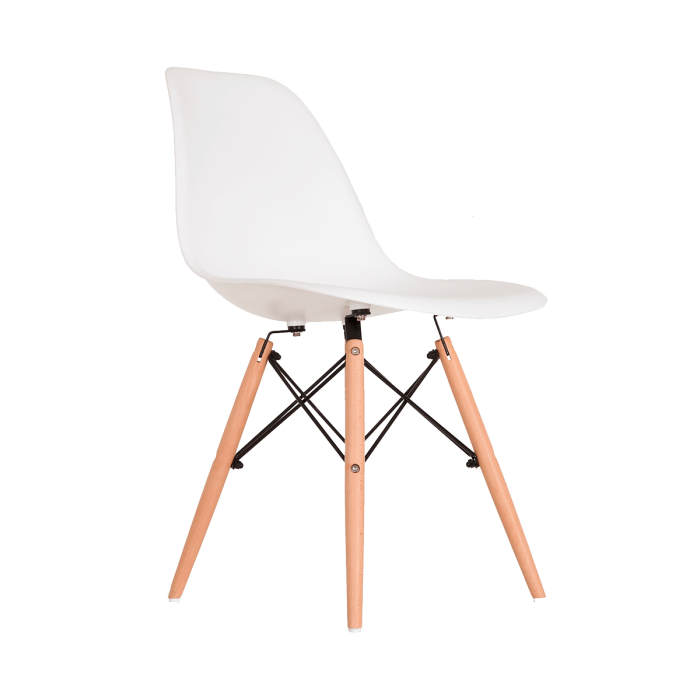 Cadeira Eames DSW Plastic Chair - Branca