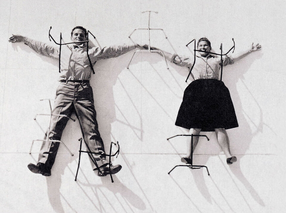 Poltrona Plywood LCM charles and ray eames