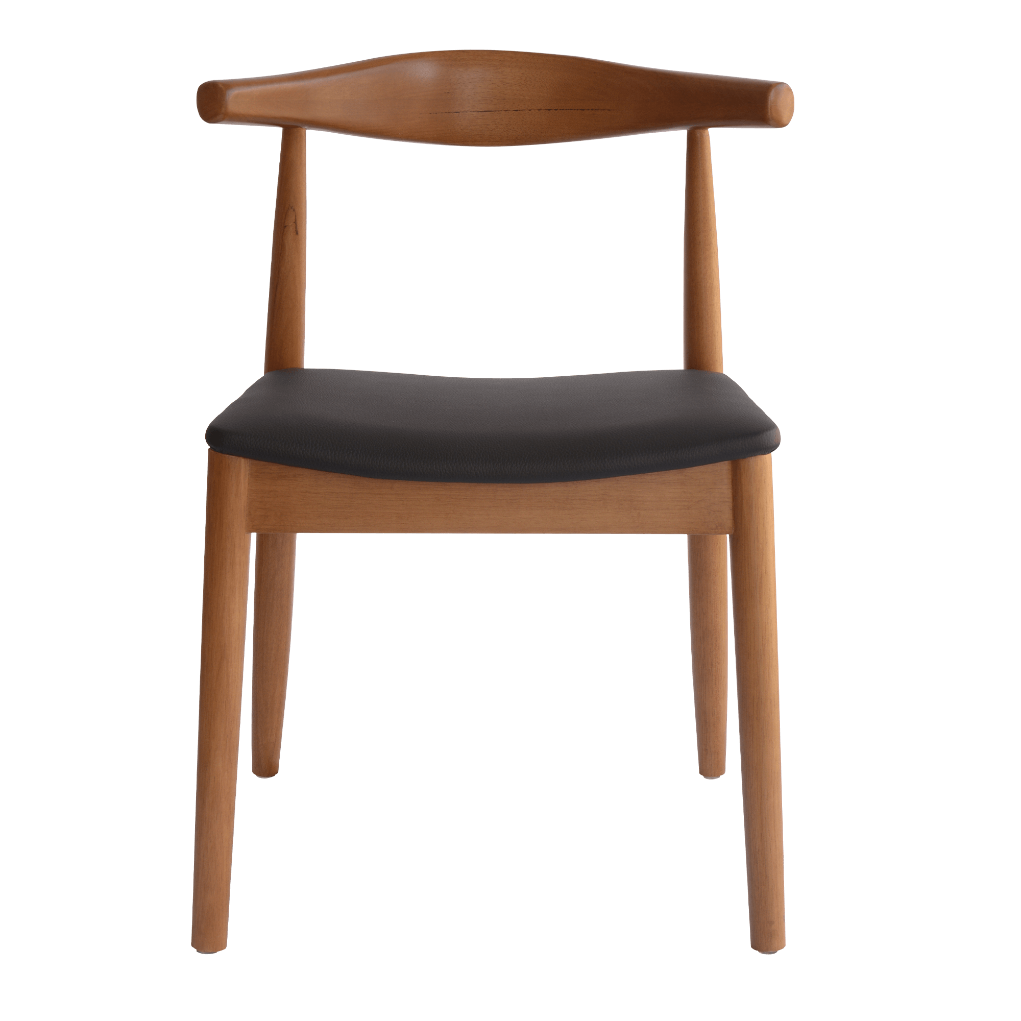 Cadeira Elbow Chair - Mel + Viena Preto (1)